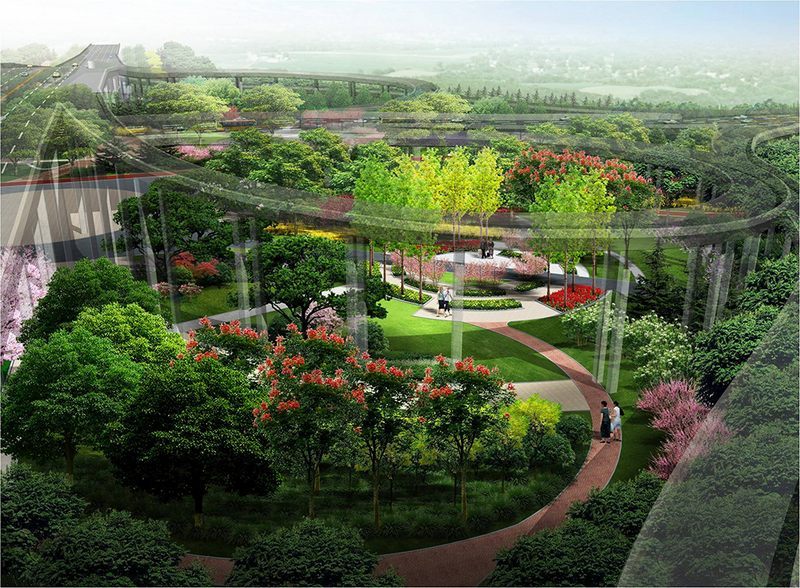 公園景區——開元立交橋